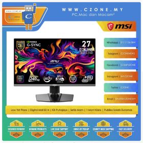 MSI MPG272URX-QD-OLED Gaming Moitor (27", 3840x2160, QD-OLED, 240Hz, 0.03ms)