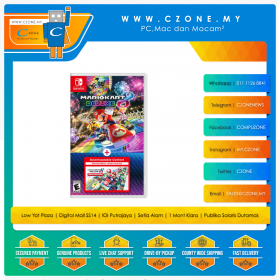 Mario Kart 8 Deluxe + Booster Course Pass - Nintendo Switch Games