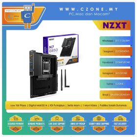 NZXT N7 B850 Motherboard DDR5 (Black)