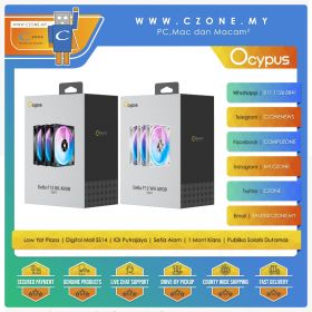 Ocypus Delta F12 Series ARGB Case Fan