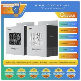 Ocypus Delta F12 3 In 1 Case Fan