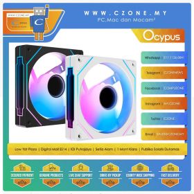 Ocypus Gamma F12 ARGB Reverse Blade Case Fan