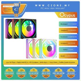Ocypus Gamma F12 Uni ARGB Case Fan