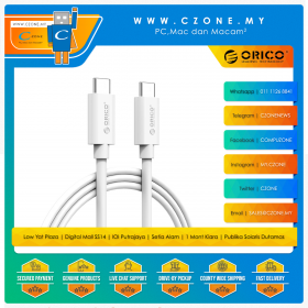 Orico CTC100M Type C Cable (2M, White)