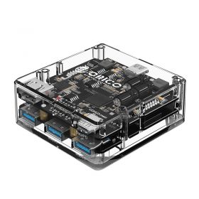 Orico - CDHU3-CR-BP USB-C to USB Hub with HDMI Adapter