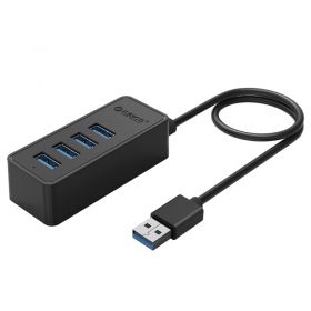 ORICO W5P-U3 4 Port USB3.0 4 Hub (0.3M, Black)