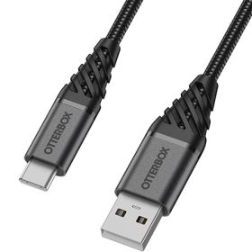Otterbox USB-C to USB-A 2.0 Cable (1M, Black)