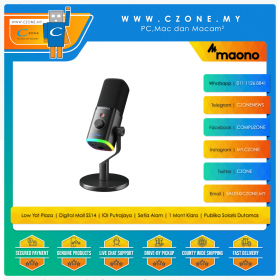 Maono PD100X Gaming XLR / USB Dynamic Microphone (Black)