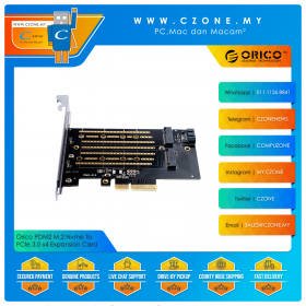 Orico PDM2 M.2 Nvme To PCIe 3.0 x4 Expansion Card