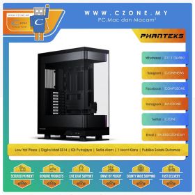 Phanteks Evolv X2 Computer Case (ATX, TG, DRGB, Black)