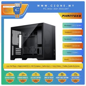 Phanteks XT M3 Computer Case (MATX, TG, DRGB, Black)