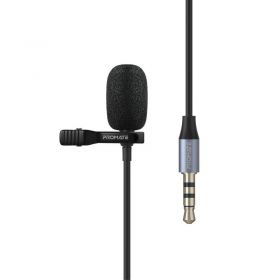Promate ClipMic-Aux Lavalier Microphone with Aux Connector