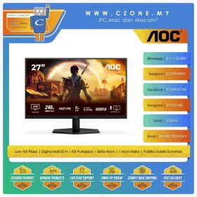 AOC Q27G42ZE Gaming Monitor (27", 2560x1440, IPS, 240Hz, 0.5ms)