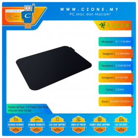 Razer Sphex V3 Hard Gaming Mouse Mat (Hard, Small, 270 x 215 x 0.4 mm)