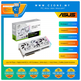 Asus Geforce RTX™ 4080 Super 16GB ROG Strix Gaming White OC
