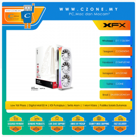 XFX Radeon RX 9070 XT 16G Mercury OC White