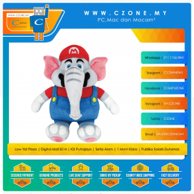 Plush Toy - Elephant Mario - S