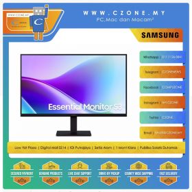 Samsung 27" Essential S3 S32GF FHD Monitor (27", 1920x1080, IPS, 120Hz, 5ms)