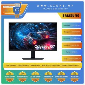 Samsung 27" Odyssey G7 G70F Dual Mode Gaming Monitor (27", 4K 180Hz/ FHD 360Hz, IPS, 1ms)