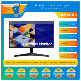 Samsung S24C310EAE Monitor (24", 1920x1080, IPS, 75Hz, 5ms, D-Sub, HDMI, VESA)