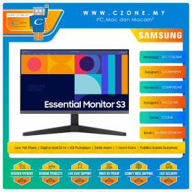 Samsung S27C330GAE Monitor (27", 1920x1080, IPS, 100Hz, 4ms, HDMI, DP, VESA)