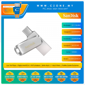 SanDisk Ultra Dual Drive Luxe Flash Drive (Type-C, USB 3.1 Gen 1)