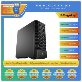 Segotep Aeris WS1 Ultra Computer Case (EATX, Black)