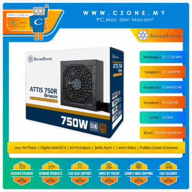 Silverstone Attis 750R Power Supply (750 Watts, 80plus Bronze, ATX 3.1)