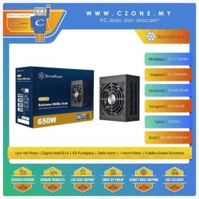 Silverstone Extreme 650Rz Gold SFX Power Supply (650 Watts, 80plus Gold) 