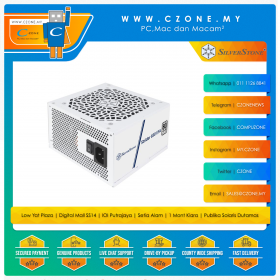 Silverstone Strider ST650-EFA-WBW Power Supply (650 Watts, 80plus White, White Edition)