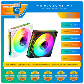 Slev Flow ASQ Vortex S 120mm ARGB PWM Case Fan