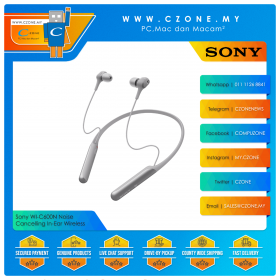 Sony WI-C600N Noise Cancelling In-Ear Wireless Headphones (Grey)