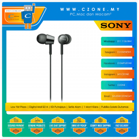 Sony MDR-EX155 In-Ear Wired Headphones (Black)