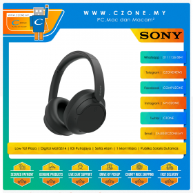 Sony WH-CH720 On-Ear Wireless Headphones (Black)