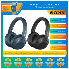 Sony WH-XB910N Extra Bass Noise Cancelling Over-Ear Wireless Headphones (Black)