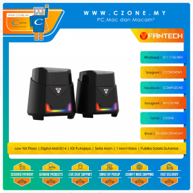 Fantech GS205 Hellscream RGB Gaming Speaker (Black)