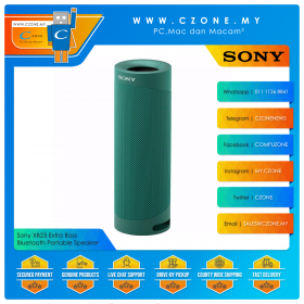 Sony XB23 Extra Bass Bluetooth Portable Speaker (Green)