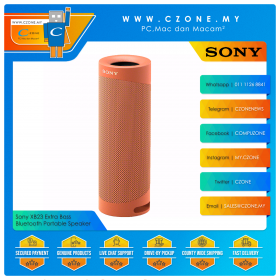 Sony XB23 Extra Bass Bluetooth Portable Speaker (Red)