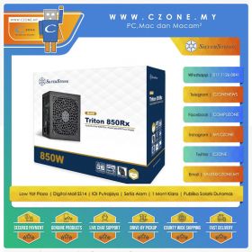 Silverstone TRITON 850RX Power Supply (850 Watts, 80plus Gold) 