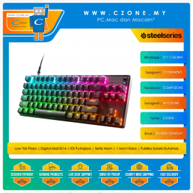 Steelseries Apex 9 TKL RGB Mechanical Gaming Keyboard (Linear OptiPoint)