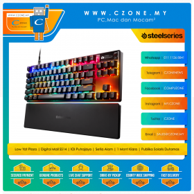 Steelseries Apex Pro TKL Gen 3 RGB Mechanical Gaming Keyboard (OmniPoint 3.0 Switch)