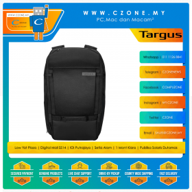 Targus Work+ Expandable 32L Daypack (Fits 15" Laptop, Black)