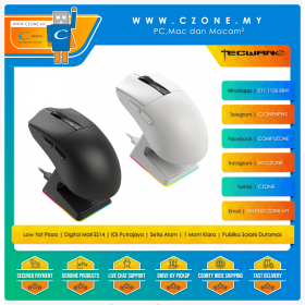 Tecware EX1 Lightweight Gaming Mouse with OLED Display