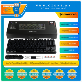 Tecware Phantom+ 87 RGB Mechanical Gaming Keyboard