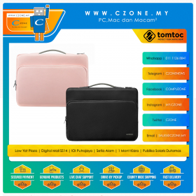 Tomtoc A14 Versatile 360 Protective Laptop Briefcase