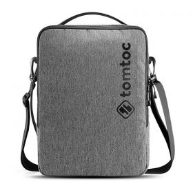 Tomtoc H14 Urban Laptop Shoulder Bag (Fits 13” Laptop, Gray)