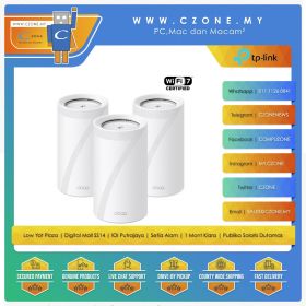 TP-Link Deco BE85 Whole Home Mesh WiFi 7 System