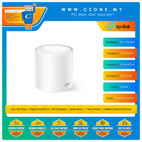 TP-Link Deco X10 Whole Home Mesh WiFi System (WiFi6-AX1500, 1 Pack)