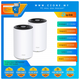 TP-Link Deco X68 Superior Mesh WiFi System (WiFi6-AX3600, 2 Pack)