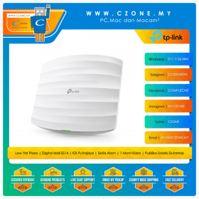 TP-Link EAP115 Wireless Access Point MU-MIMO Ceiling Mount (N300, Indoor)